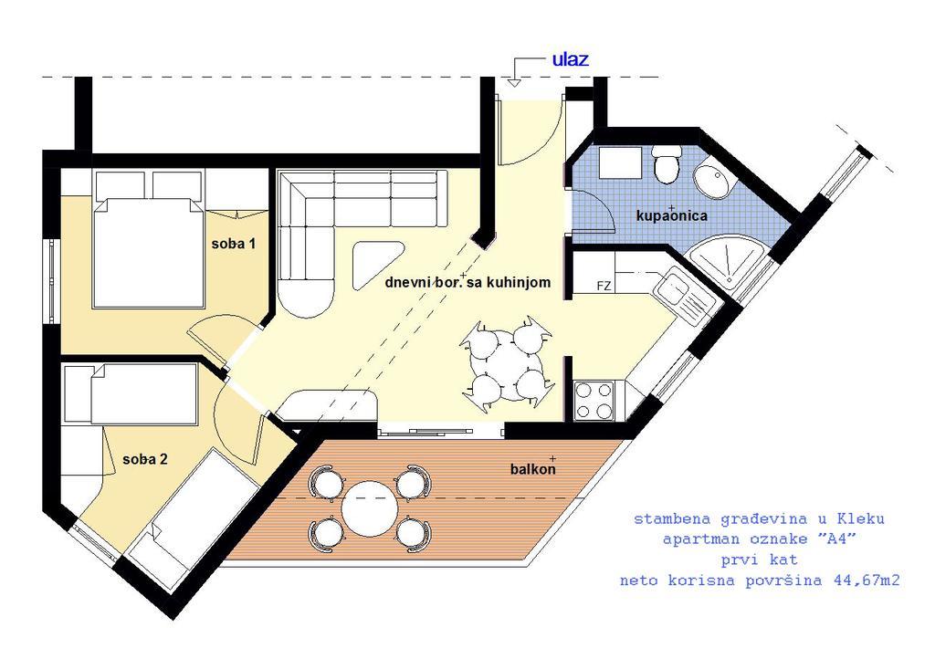 Apartment Iva Klek Luaran gambar